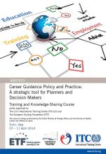 Career guidance: A strategic tool for planners and decision-makers